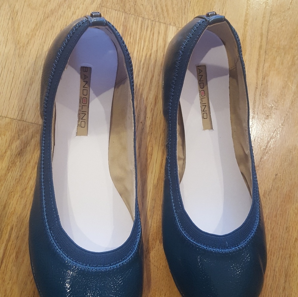 Bandolino Edition flats dark teal 7.5